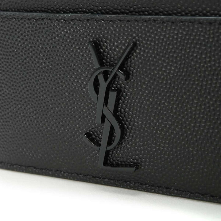 楽天市場】サンローラン SAINT LAURENT カードケース ブラック 485631  