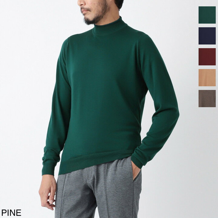 楽天市場】ジョンスメドレー JOHN SMEDLEY モックネック ニット メンズ 