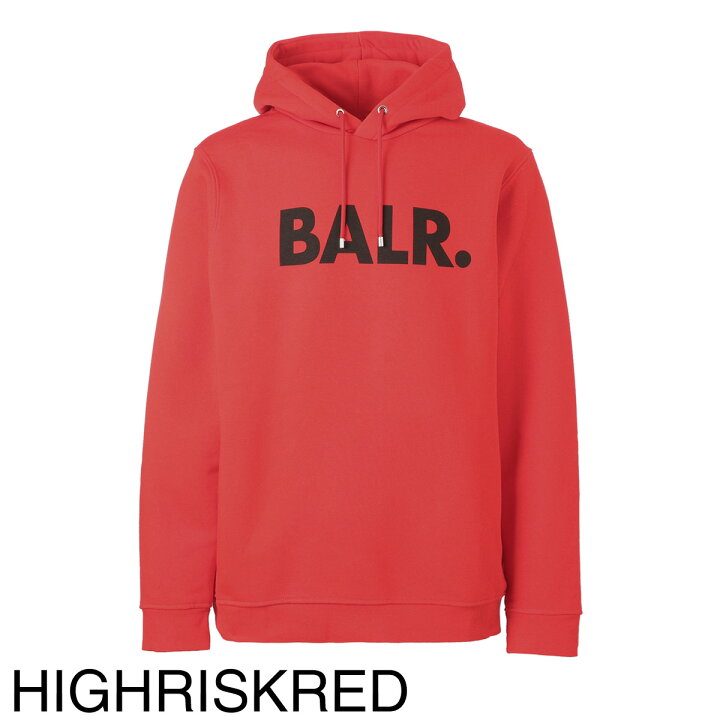 楽天市場】ボーラー BALR. パーカ メンズ brand hoodie black white 