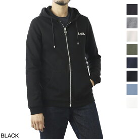 ボーラー BALR. パーカ メンズ q series straight zipthru hoodie black Q-SERIES STRAIGHT ZIP THRU HOODIE【あす楽対応_関東】【返品送料無料】【ラッピング無料】[2022AW]