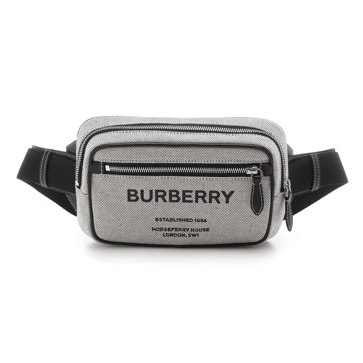 楽天市場】バーバリー BURBERRY ボディバッグ バムバッグ ブラック 