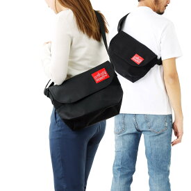 【6/5限定!当選確率1/2!MAX100%POINT BACK!※要エントリー】マンハッタンポーテージ Manhattan Portage メッセンジャーバッグ ワンショルダー ブラック メンズ レディース 1605jr bk【返品送料無料】【ラッピング無料】