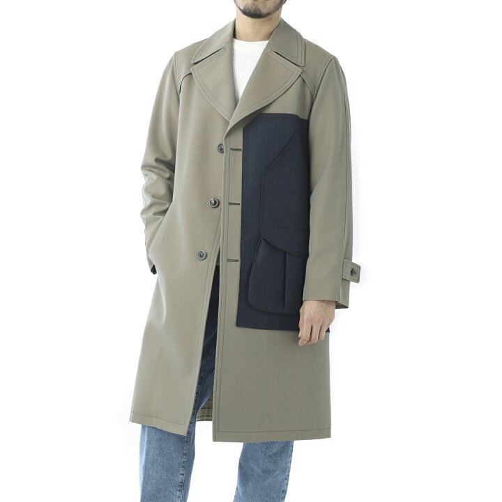 楽天市場 メゾンマルジェラ Maison Margiela トレンチコート グリーン メンズ S50ah0103 S 154 Memory Of あす楽対応 関東 返品送料無料 ラッピング無料 モダンブルー楽天市場店