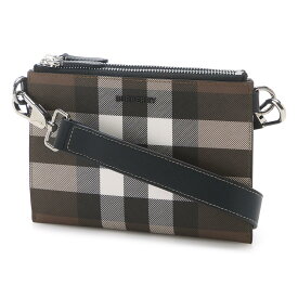 【アウトレット】バーバリー BURBERRY クロスボディバッグ ポーチ ブラウン 8049613 darkbirchbrown【返品送料無料】[2022SS]