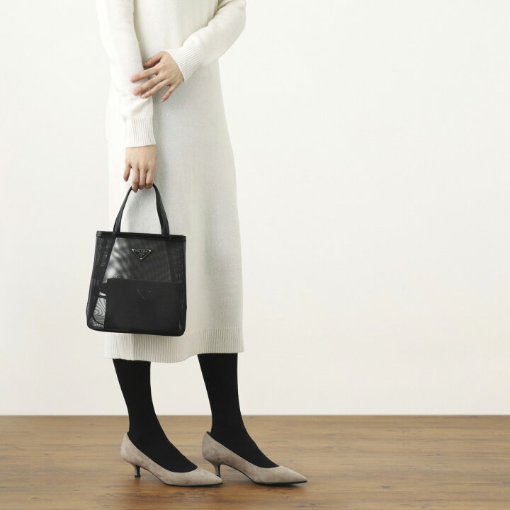 楽天市場】プラダ PRADA トートバッグ ショッピングバッグ ブラック  