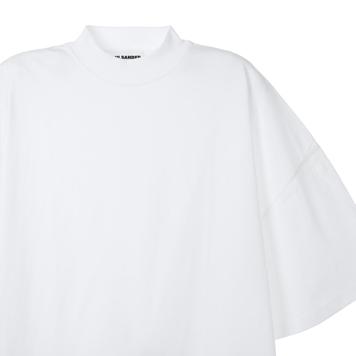 【アウトレット】【ラスト1点】ジルサンダー JIL SANDER モックネック Tシャツ ホワイト メンズ jsmu706022 mu247308  100【あす楽対応_関東】【返品送料無料】【ラッピング無料】 | モダンブルー楽天市場店