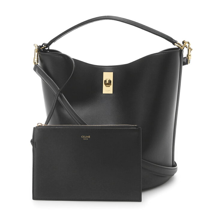 楽天市場】セリーヌ CELINE バケットバッグ 2WAY ブラック レディース  