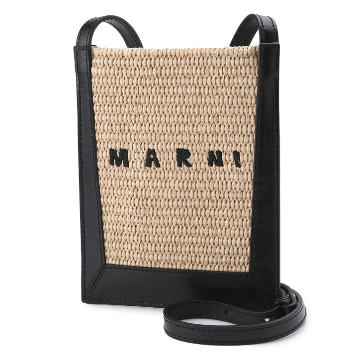 楽天市場】マルニ MARNI フォンケース ブラック レディース temo0019q0  
