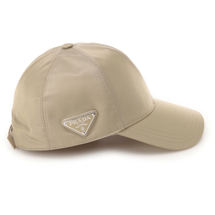 楽天市場】プラダ PRADA ベースボールキャップ ベージュ メンズ 2hc274  