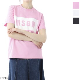 【アウトレット】エムエスジーエム MSGM クルーネックTシャツ レディース 2000mdm520 200002 12【返品送料無料】【ラッピング無料】[2023SS]