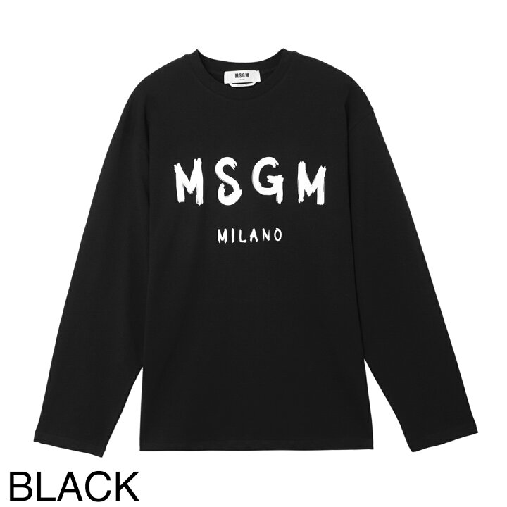 MSGM Milano 長袖Tシャツ 黒