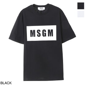 【アウトレット】エムエスジーエム MSGM クルーネック Tシャツ メンズ 2000mm520 200002 99【返品送料無料】【ラッピング無料】[2023SS]