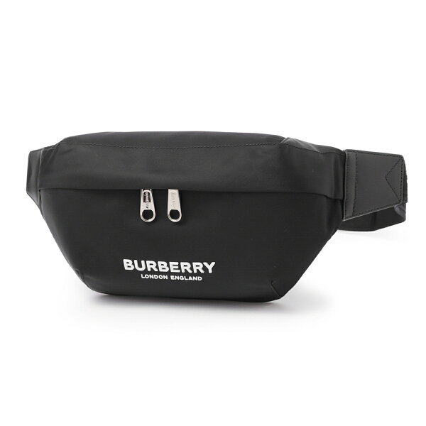 バーバリー BURBERRY ボディバッグ バムバッグ ブラック メンズ MD SONNY PN9【返品送料無料】