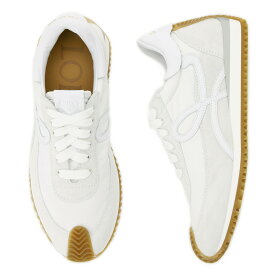 ロエベ LOEWE スニーカー ホワイト レディース 大きいサイズあり l815282x35 2100 FLOW RUNNER【返品送料無料】[2025AW]