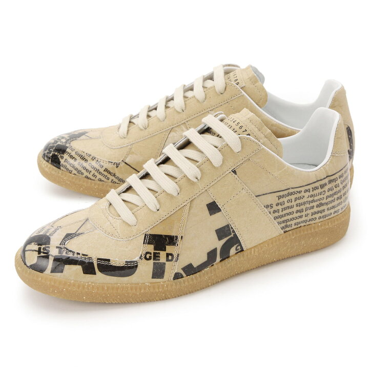 楽天市場 メゾンマルジェラ Maison Margiela スニーカー ベージュ メンズ 大きいサイズあり S57ws0432 P4710 H8667 Replica Sneakers あす楽対応 関東 返品送料無料 ラッピング無料 モダンブルー楽天市場店