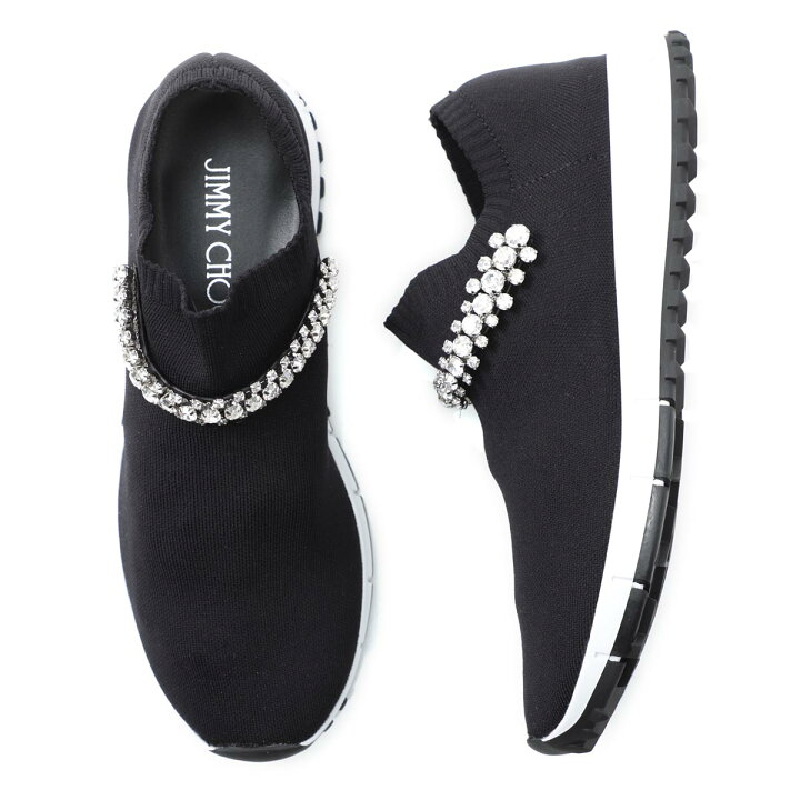 楽天市場 アウトレット ラスト1点 ジミーチュウ Jimmy Choo スニーカー ブラック レディース 大きいサイズあり Verona Cwk Black Crystal Verona Cwk 1 あす楽対応 関東 返品送料無料 ラッピング無料 モダンブルー楽天市場店