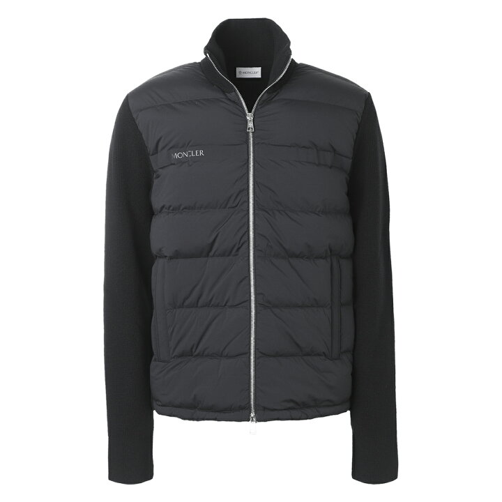 楽天市場】モンクレール MONCLER ジップアップ カーディガン ブラック 
