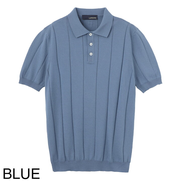 ラルディーニ LARDINI ニット ポロシャツ 大きいサイズあり メンズ 
