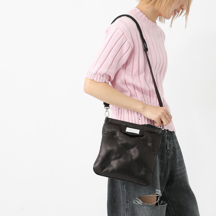 ⚫︎Maison Margiela メゾンマルジェラ ブラックショルダーバッグ 