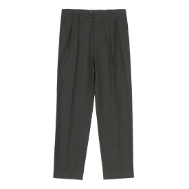 【アウトレット】サンローラン SAINT LAURENT コットンスラックス ブラック メンズ 大きいサイズあり 679551 y1e33 1000【返品送料無料】