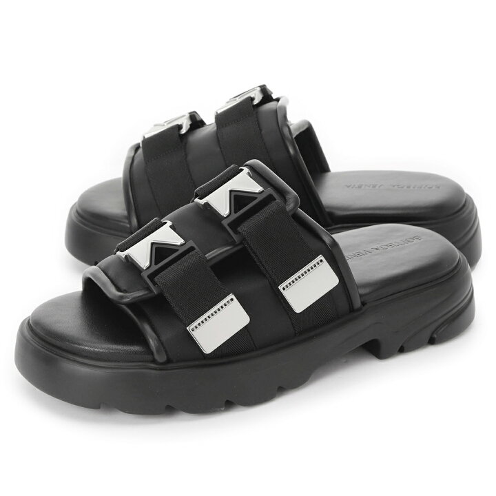 楽天市場】ボッテガヴェネタ BOTTEGA VENETA サンダル ブラック 690097  