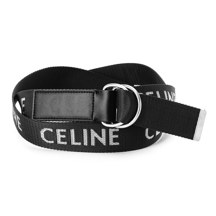楽天市場】セリーヌ CELINE ナイロンベルト ブラック メンズ 45avs 