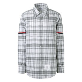 【4万円均一】【アウトレット】トムブラウン THOM BROWNE. ボタンダウンシャツ グレー mwl301a 07848 035【返品送料無料】