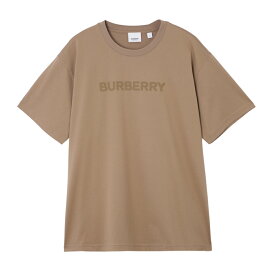 バーバリー BURBERRY クルーネックTシャツ ブラウン メンズ 8055310 camel HARRISTON【返品送料無料】【ラッピング無料】