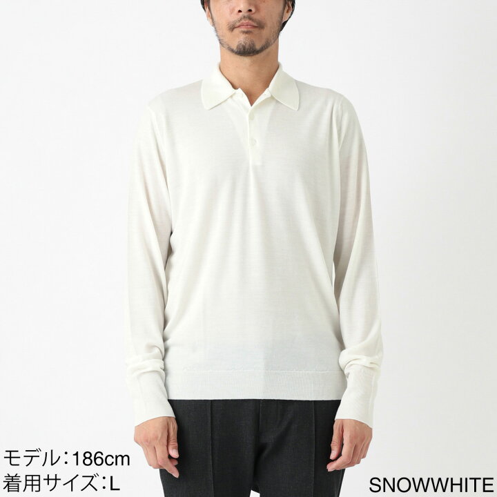 楽天市場】ジョンスメドレー JOHN SMEDLEY 長袖 ポロシャツ メンズ 