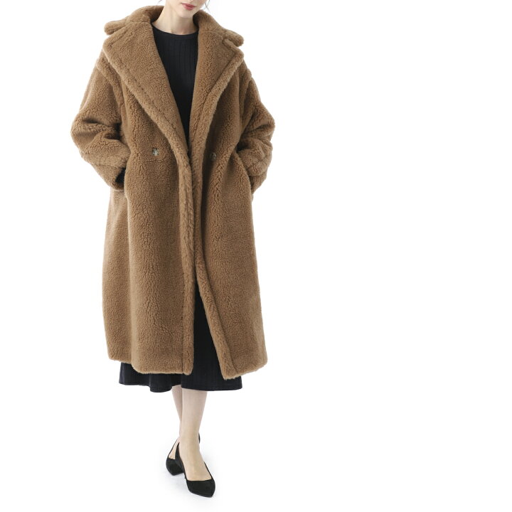 楽天市場】マックスマーラ Max Mara テディベアコート ロングコート 