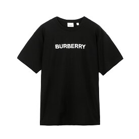 バーバリー BURBERRY クルーネックTシャツ ブラック 8055307 black HARRISTON【返品送料無料】[2023AW]