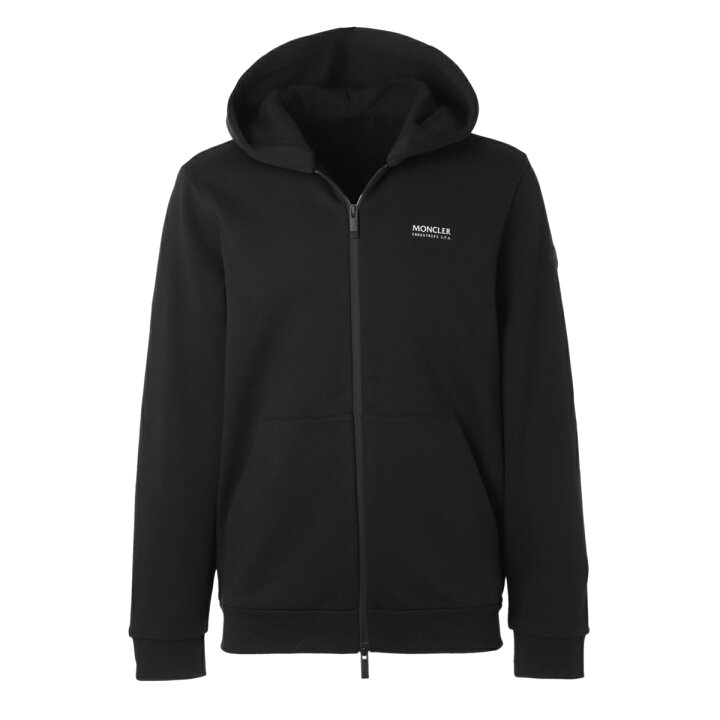 楽天市場】モンクレール MONCLER ジップアップ パーカ ブラック メンズ 