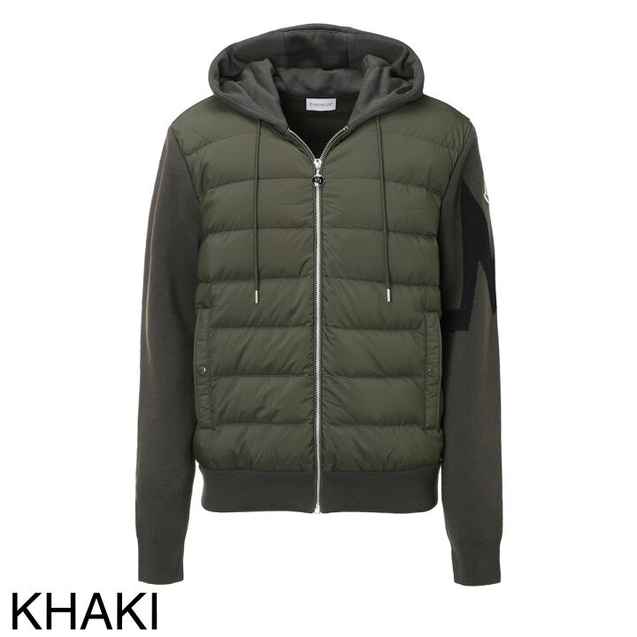 楽天市場】モンクレール MONCLER ダウン入りジップパーカ パディング 