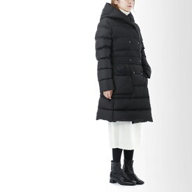 【アウトレット】モンクレール MONCLER ダウンコート ブラック aubigny 1c00025 59632 999 AUBIGNY【あす楽対応_関東】【返品送料無料】[2022AW]