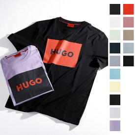 【4/1限定!当選確率1/2!MAX100%POINT BACK!※要エントリー】ヒューゴヒューゴボス HUGO HUGOBOSS クルーネックTシャツ メンズ dulive222 50467952 10229761 001 DULIVE【あす楽対応_関東】【返品送料無料】【ラッピング無料】[2024SS]