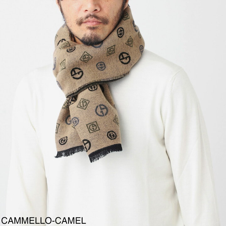 楽天市場】ジョルジオアルマーニ GIORGIO ARMANI スカーフ マフラー 