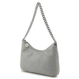【アウトレット】ステラマッカートニー STELLA McCARTNEY ショルダーバッグ グレー レディース 7b0001 w8719 1220 FALABELLA ZIP MINI SHOULDER BAG【返品送料無料】