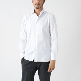 【アウトレット】ボリエッロ BORRIELLO ワイドカラーシャツ ホワイト メンズ 大きいサイズあり marechiaro 15005 6 MARECHIARO SLIM FIT【返品送料無料】[2025SS]