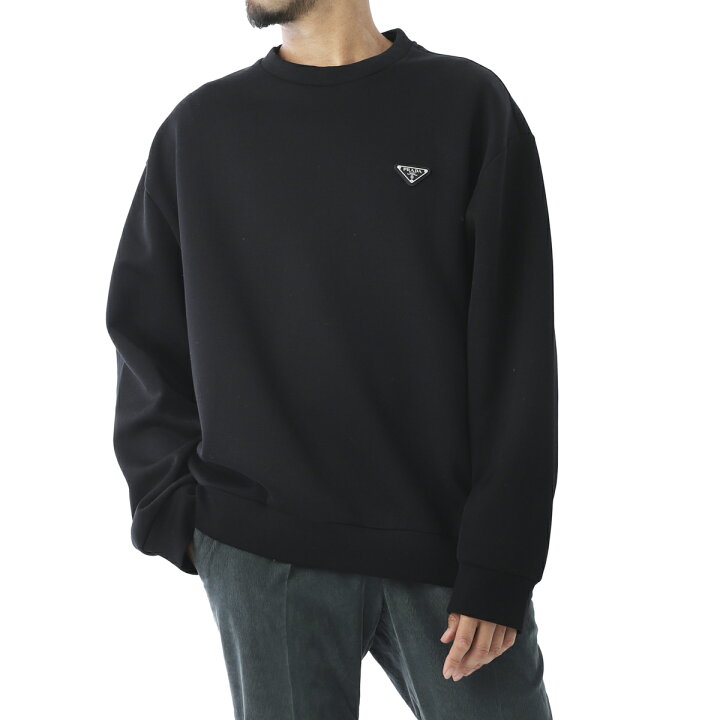 楽天市場】プラダ PRADA スウェット ブラック メンズ ujl30a s222 11oq 