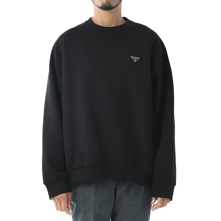 楽天市場】プラダ PRADA スウェット ブラック メンズ ujl30a s222 11oq 