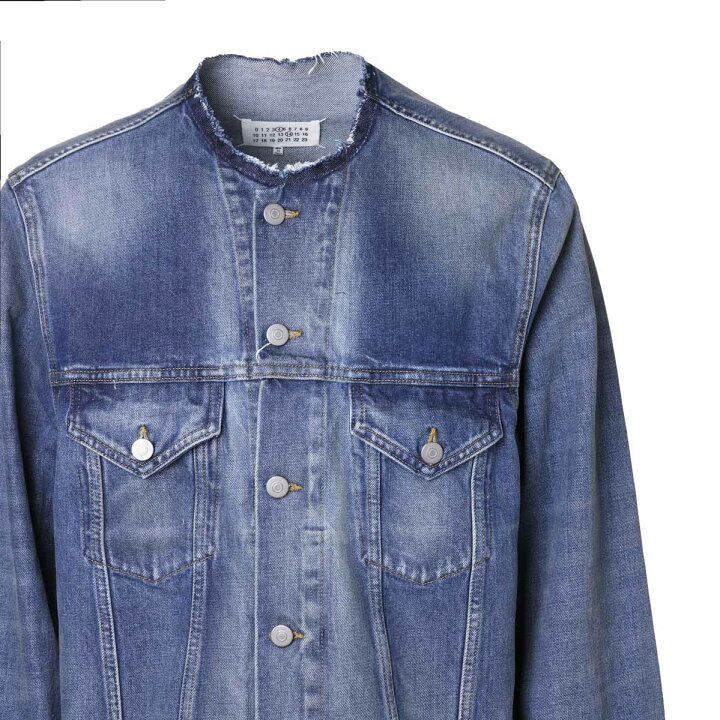 楽天市場】メゾンマルジェラ Maison Margiela デニムジャケット ブルー 