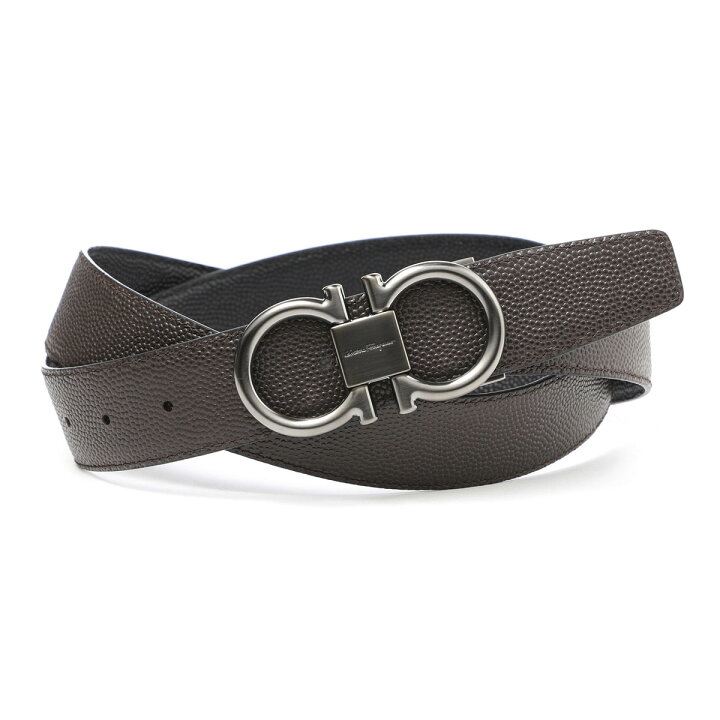 楽天市場】フェラガモ FERRAGAMO リバーシブル ベルト メンズ 679938  