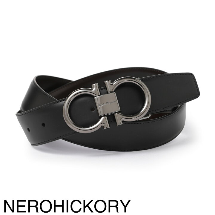 楽天市場】フェラガモ FERRAGAMO リバーシブル ベルト メンズ 679938  
