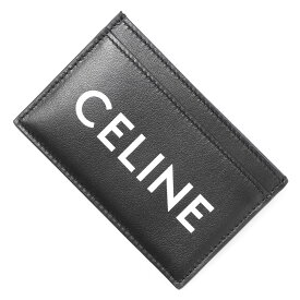 セリーヌ CELINE カードケース カードホルダー ブラック 10b70 3dmf 38si【返品送料無料】[2023AW]