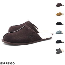 アグ オーストラリア UGG Australia スリッパ ルームシューズ メンズ 大きいサイズあり 1101111 espresso MENS SCUFF スカッフ【あす楽対応_関東】【返品送料無料】【ラッピング無料】[2023AW]