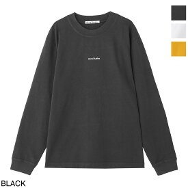 【6/1限定!当選確率1/2!MAX100%POINT BACK!※要エントリー】【アウトレット】アクネ ACNE STUDIOS クルーネック カットソー fn mn tshi000354 black【返品送料無料】