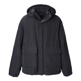 【アウトレット】バレンシアガ BALENCIAGA ナイロンジャケット ブラック 704548 tmo17 1000 BB ICON KICK PARKA【返品送料無料】[2022AW]