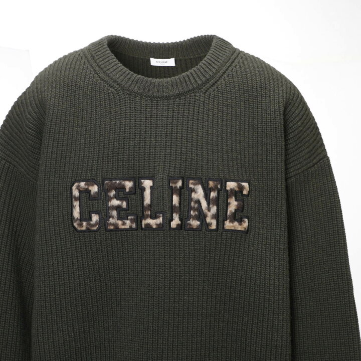 楽天市場】【アウトレット】セリーヌ CELINE クルーネック ニット 
