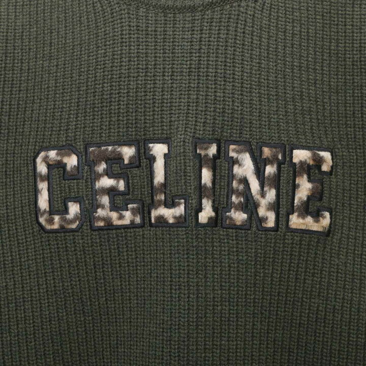 楽天市場】【アウトレット】セリーヌ CELINE クルーネック ニット 