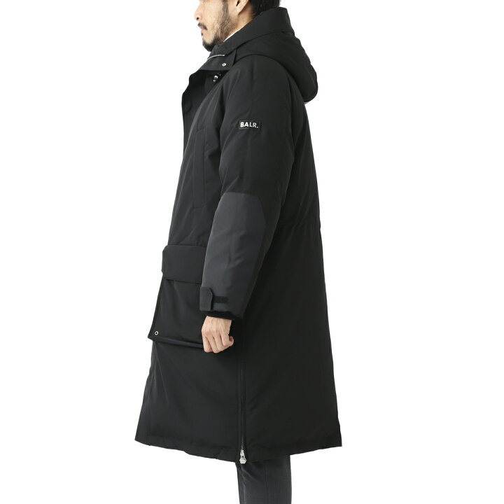 楽天市場】ボーラー BALR. ダウンコート ブラック メンズ elijah 